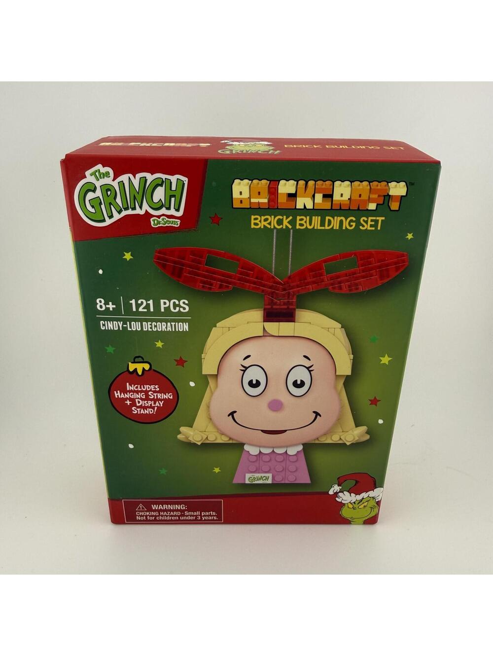 Brickcraft Grinch Cindy-Lou Brick Building Kit (121 Pieces)